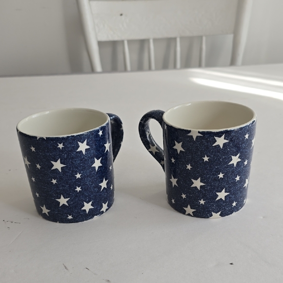 Ralph Lauren Home Other - Set Of 2 New Ralph Lauren Home Midnight Sky Mugs 12.6